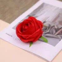 пачка 20 штук бутон роз красные