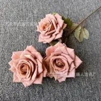 премиум опт 5 штук тройная роза кофейный