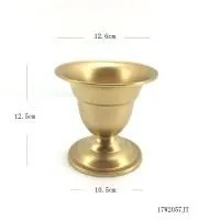 античный вазон 12,5 см золото