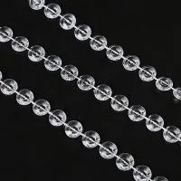 акриловые бусы моток 30-35 м прозачный