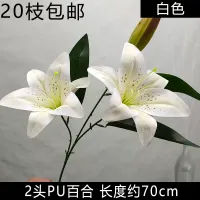 лилия двойная белая