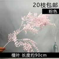 10 штук опт листья сандала светло-розовый