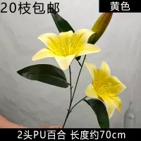 лилия двойная желтая