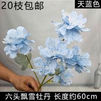 мак 6 голов голубой