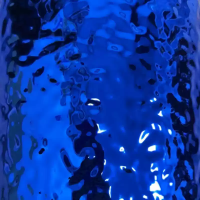 пластик рябь воды рулон 5 * 1,25 м синий