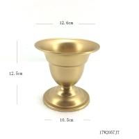 античный вазон 12,5 см золото