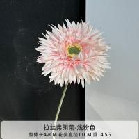 гербера 5 штук светло-розовая