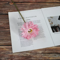 гербера одиночная розовый