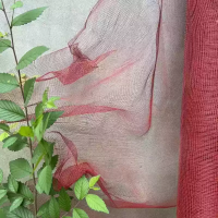 мелкая сетка красный 15 м, ширина 1 м