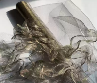 мелкая сетка рулон золото 15 м, ширина 1 м