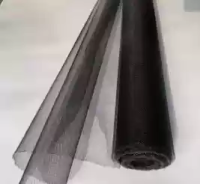 мелкая сетка черный 20 м, ширина 1 м