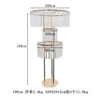 Ярусная стойка 100 см золото (D50-35-20)