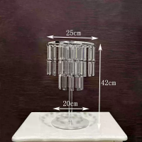 стойка с подвесами прозрачная 42 см