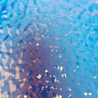 пластик рябь воды рулон 10 * 1,25 м голубой