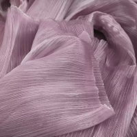 плиссированая ткань ширина 140 см светло-сиреневый