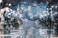 зеркальный пластик 20 м 0,2 толщина 1,2 м ширина