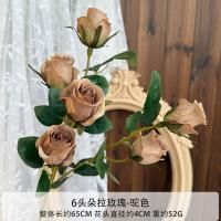 букет мини-роз 10 штук светло-коричневый