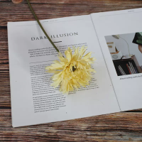 гербера одиночная желтая