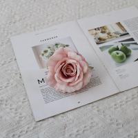 пачка 20 штук головы роз 10 см светло-розовый