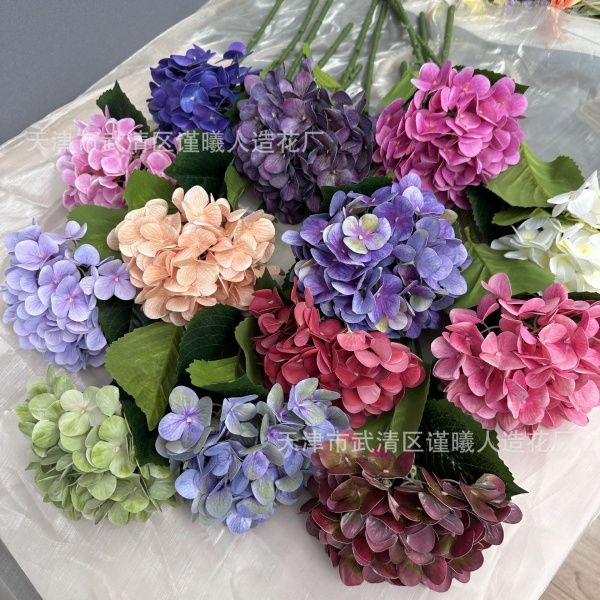 премиум 3D гортензия светло-фиолетовая