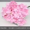 букет гортензий ткань 7 голов розовый