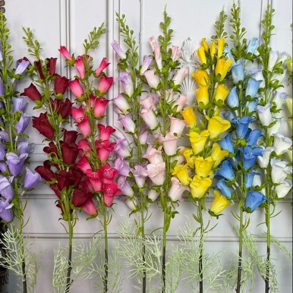 колокольчик 5 шт фиолетовый