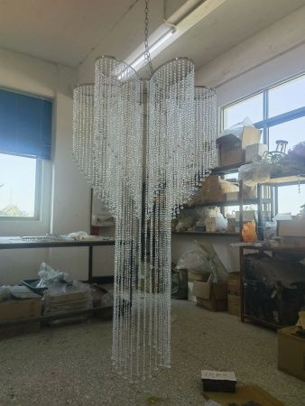 люстра цветок 150 см* 80 см