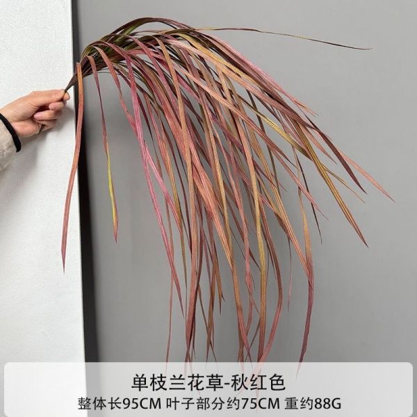 осока 2 штуки розово-бежевая