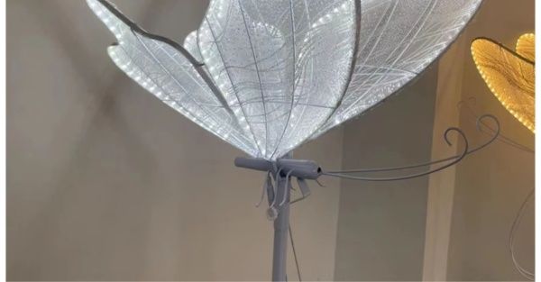 бабочка на ножке холодный белый 80*164 см