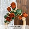 букет мини-роз 10 штук коричневые