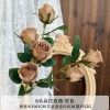 букет мини-роз 10 штук светло-коричневый