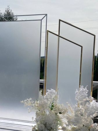 рулон матового пластика 10 м, толщина 0,5