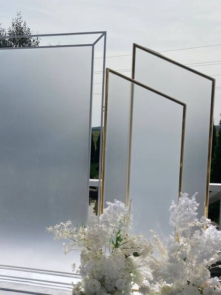 рулон матового пластика 20 м, толщина 0,5