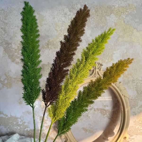 лисий хвост 5 шт желто-зеленый